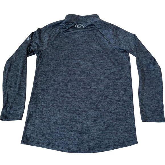 Wisconsin Badgers Under Armour 1/4 Zip Pullover Men's Small Loose Fit Heatgear - Picture 5 of 5